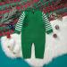 Mimixiong Knitted Baby Christmas Romper | Newborn Xmas Costume for Boys & Girls | 3-6 Months (Green) - Buy Online on GoSupps.com
