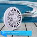 Pyle 10-Inch Outdoor Marine Subwoofer - 500W Single White Waterproof Bass Speaker for Boat Stereo System - PLMRW10 - Buy Online on GoSupps.com