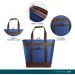 Rachael Ray Jumbo Chillout Thermal Tote - Navy | Foldable Insulated Food Bag for Groceries, Potlucks & More - Buy Online on GoSupps.com