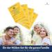 Vaccination Pass Case Set - Tearproof Transparent Cover for Vaccination Card - 4 Pack (93mm x 130mm) - Protective Case for Adults & Children - Buy Online on GoSupps.com