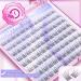 Self Adhesive Eyelash Clusters | Natural Glue-Free Lash Extensions - C Curl Wispy 9-12MM | Easy Lash Kit - Buy Online on GoSupps.com