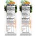 100% Pure Carrot Juice 25.6oz (2 Pack) by Heaven & Earth - Rich in Antioxidants and Nutrients - Buy Online on GoSupps.com