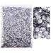 BLINGINBOX 25000pcs Flatback Rhinestones Silver Backing Resin Non Hotfix Rhinestones Large Quantity Wholesale for Crafts Creative Design Clothes Makeup Nail Art (4mm Clear) Clear 4mm 0.15