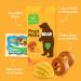 BEAR Real Fruit Snack Rolls - Gluten Free Vegan Mango - 12 Pack Healthy Kids & Adults Snack - Buy Online on GoSupps.com