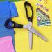 Hui Tong Strong & Sharpe Pinking Shears Pinking Shears Scissors for Fabric  Serrated and Scalloped Scissors Fabric 3mm 5mm 7mm (Scalloped 7mm) - Buy Online on GoSupps.com