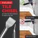 KSP-Tec 4pcs SDS-Plus Chisel Set for Rotary Hammers - Tile Chisel with Storage Case - Ideal for Masonry, Concrete, Brick, Stone - Buy Online on GoSupps.com