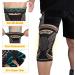 iHuan 2 Pack Copper Knee Brace Compression Sleeves - Medium | Best Support for Knee Pain, Running, Weightlifting, Arthritis | Meniscus Tears ACL Joint Pain Relief | Black (2 Pack) - Buy Online on GoSupps.com
