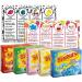 Starburst Gelatin Variety Pack of 5 | 1 Box Each - Watermelon  Blue Raspberry  All Pink Strawberry  Lemon and Cherry | Bundled with Ballard Jello Shot Recipe Card and Ballard Cold Treats Recipe Card - Buy Online on GoSupps.com