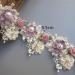 1 Yard Vintage Style Flower Pearl Beads Lace Trim Ribbon - Apricot Wedding Dress Embellishment - Buy Online on GoSupps.com