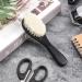 Barber Fade Brush Set - 2 Pieces Soft Beard Brush and Neck Duster with Wooden Handle for Hair Cutting Kits - Buy Online on GoSupps.com