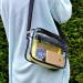 Youngever Clear Messenger Bag - Stadium Approved Cross-Body Strap Clear Plastic Bag - Buy Online on GoSupps.com