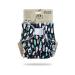 Petit Lulu Bamboo Fitted One Size Diaper | Hook & Loop | Reusable & Washable | Made in Europe (Feathers & Arrows)