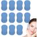 Silicone Face Scrubber Small Deep Cleaning Face Brush Silicone Scrubber | Everyday Skincare Soft Bristles Manual Massaging Brush for Bathroom Travelling Blue - Buy Online on GoSupps.com