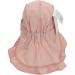 Sterntaler Girls Peaked Cap with Neck Protection - Wave Sun Hat 43 Pale Pink | International Shipping Available - Buy Online on GoSupps.com