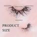 Buy NICENEEDED 4 Pairs Glitter & Colored False Eyelashes - Dramatic Faux Mink Strip Lashes for Cosplay Parties & Festivals - Buy Online on GoSupps.com