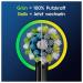 Oral-B Pro Crossaction Electric Toothbrush Replacement Brush Heads - 12 Pack - X-Bristen Original Oral-B Attachments Mailbox-Capable Made in Germany - Black - Buy Online on GoSupps.com
