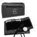 EMI Aneroid Sphygmomanometer Manual Blood Pressure Large Adult Cuff (Large Adult - Black)