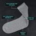 MDR Diabetic Socks Crew Length 12 Pairs - Non-Binding Wide Top, Full Sole Support - Made in USA - 9-11 White - Buy Online on GoSupps.com