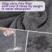 Microfiber Dogs Bathrobe | Absorbent Dog Towel Coat with Velcro | Perfect for Large & Small Dogs - Buy Online on GoSupps.com
