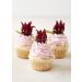 Wild Hibiscus Flowers in Syrup 250g - Exotic Edible Flowers for Cocktails and Desserts - Buy Online on GoSupps.com