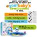 Splashin'kids Inflatable Tummy Time Water Mat with Mirror & Rattles for Infants & Toddlers - Fun Activity Center for Baby Stimulation & Growth - Buy Online on GoSupps.com