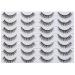SONAFEEL Short Cat Eye False Eyelashes 12mm - 14 Pairs | Natural Handmade Reusable 3D Mink Lashes for Glasses with a Subtle Cat Eye Effect - Buy Online on GoSupps.com