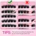Self Adhesive Eyelashes - No Glue Needed Natural Look Reusable Waterproof Wispy Fluffy Lashes with Tweezer - Buy Online on GoSupps.com