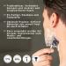 Shavesafe Razor | Premium Men's Shaver with 5-Fold Blades | Facial Body & Intimate Grooming - Buy Online on GoSupps.com