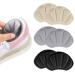 3 Pairs Heel Cushion Inserts RFWIN Sport Shoes Pads Self-Adhesive Heel Cushion Pads Anti-Slip for Shoes Too Big Women Men Foot Cushions Pads Comfort Shoe Liners Inserts 3Pairs Black+grey+beige