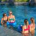 GoPong Pool Pong Rack Floating Beer Pong Set - 2 Rafts, 3 Balls - Blue - Buy Online on GoSupps.com