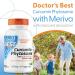 Doctor's Best Curcumin Phytosome with Meriva 500mg | 60 Vegan Capsules | Lab Tested | Gluten Free & SOYA Free | Vegetarian - Buy Online on GoSupps.com