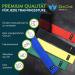 Zenone Sports Fitness Straps - 5 Set Resistance Bands for Strength Training Muscle Building & Yoga | Includes E-Book & Workout Guide - Colorful Gymnastics Bands - Buy Online on GoSupps.com