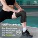 Vital Salveo Knee Compression Sleeve - Unisex Pain Relief Brace for Swelling & Recovery | Ideal for Running Basketball & Gym Workout (Dark Grey XXXL - Buy Online on GoSupps.com