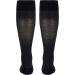 Touch Men's Compression Dress Socks - 20-30 mmHg Graduated Support Knee High Business Casual Black Herringbone Medium - Buy Online on GoSupps.com