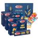 Ducomi Ducomi Pack of 8 Items: Rigatoni Tortiglioni Risoni Gramigna Spaghetti Ditaloni Rigati Oven Glove Saucepan Holder - Variety Pack of 6 x 500 g - 3 kg (Multipack 4)