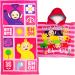 Buy 2-Piece Teletubbies Bath & Beach Towel Set | 100% Cotton Hooded Poncho | 70x140 cm | Terry & Velours - Buy Online on GoSupps.com