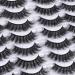 8D Fluffy False Eyelashes | Wispy Faux Mink Lashes | Lightweight Cat Eye Lashes 14 Pairs Pack for Stunning Looks - Buy Online on GoSupps.com