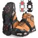 Tungsten Steel Ice Cleats for Shoes & Boots | Snow Grippers for Men Women Kids | Anti-Slip Crampons for Winter Fishing, Walking, Running | Size L (Men 8-11/Women 9.5-12.5) - Buy Online on GoSupps.com