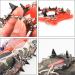 Kids Anti-Slip Crampons with Stainless Steel Chain and Carry Bag - 11 Teeth Ice Claws for Children by YOUFINE - Buy Online on GoSupps.com