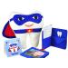 Tooth Fairy Superhero Pillow Set with Notepad and Keepsake Pouch | Boy's 3 Piece Gift Includes Pillow with Pocket, Notepad, and Photo Pouch - Buy Online on GoSupps.com