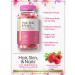 Carlyle Hair Skin and Nails Gummies | 220 Count | Fruit Flavor Vitamins with Biotin | Non-GMO Vegan Gluten-Free - Buy Online on GoSupps.com