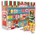 Swizzels Christmas Advent Calendar 2023 Kids - Sweet Shop Selection Box Christmas Countdown with Squashies Drumstick & More 220g. Ideal Xmas Gifts Christmas Sweets Stocking Filler with Topline Card