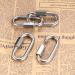 4 Pack M8 Heavy Load Carabiner Hooks - Stainless Steel Quick Coupling for Camping Hiking Fishing & Outdoor Activities - 500 kg Capacity - Buy Online on GoSupps.com