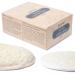 6 Pack Premium Bath Loofah Pads - 100% Natural Exfoliating Shower Sponge - Men & Women Body Wash Scrubber - Buy Online on GoSupps.com