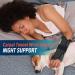 Wrist Brace Carpal Tunnel Night Support + Hot/Cold Pack - Adjustable Straps for Tendinitis & Arthritis Pain Relief - Right Hand Medium/Large - Men & Women - 1 Pack - Buy Online on GoSupps.com