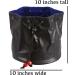 Forged Dice Co. Endless Hoard Dice Bag - Holds 1,000+ Polyhedral Dice - Dice Storage Pouch with Pockets - Black/Blue - Buy Online on GoSupps.com