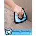 Gobeigo Pet Hair Remover for Couch/Car Detailing - Mini Dog & Cat Fur Removal Brush in Blue - Ideal for Auto Detailers & House Cleaners - Works on Fabric, Furniture, Couches, and Carpets - Buy Online on GoSupps.com