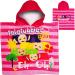 Buy 2-Piece Teletubbies Bath & Beach Towel Set | 100% Cotton Hooded Poncho | 70x140 cm | Terry & Velours - Buy Online on GoSupps.com