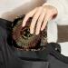 Bohemian Women's Napkin Storage Bag - Mandala Roses | Portable Menstrual Cup & Bandage Organizer - Buy Online on GoSupps.com