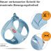 Buy Curli Air-Mesh Vest Harness in Sky Blue - M Size Stylish & Comfortable Pet Gear for International Shipping - Buy Online on GoSupps.com